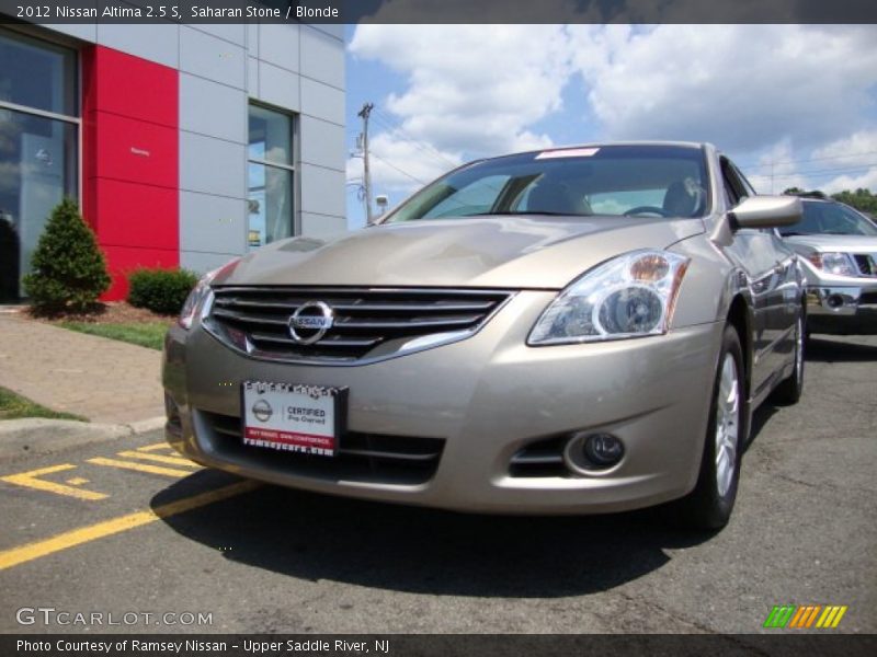 Saharan Stone / Blonde 2012 Nissan Altima 2.5 S