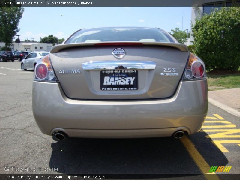 Saharan Stone / Blonde 2012 Nissan Altima 2.5 S