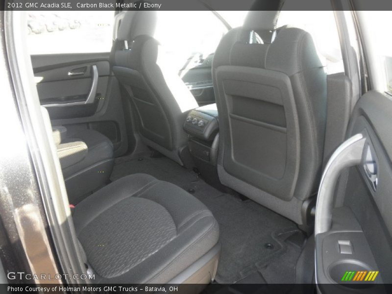 Carbon Black Metallic / Ebony 2012 GMC Acadia SLE