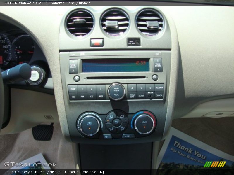 Saharan Stone / Blonde 2012 Nissan Altima 2.5 S
