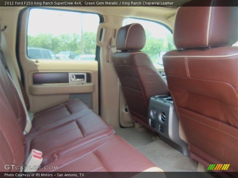 Green Gem Metallic / King Ranch Chaparral Leather 2012 Ford F150 King Ranch SuperCrew 4x4