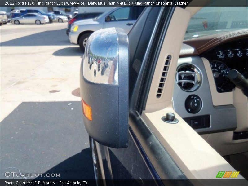 Dark Blue Pearl Metallic / King Ranch Chaparral Leather 2012 Ford F150 King Ranch SuperCrew 4x4