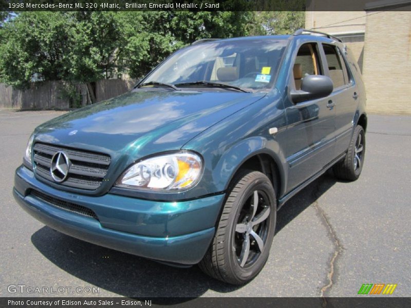 Brilliant Emerald Metallic / Sand 1998 Mercedes-Benz ML 320 4Matic