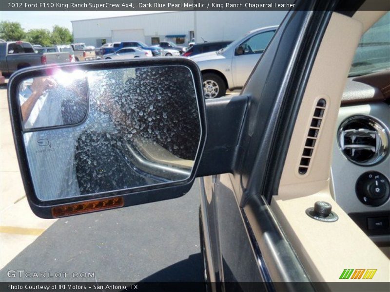 Dark Blue Pearl Metallic / King Ranch Chaparral Leather 2012 Ford F150 King Ranch SuperCrew 4x4