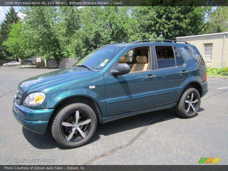 Brilliant Emerald Metallic / Sand 1998 Mercedes-Benz ML 320 4Matic