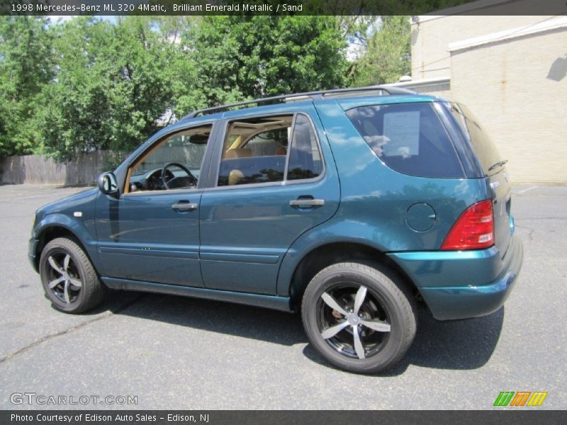 Brilliant Emerald Metallic / Sand 1998 Mercedes-Benz ML 320 4Matic