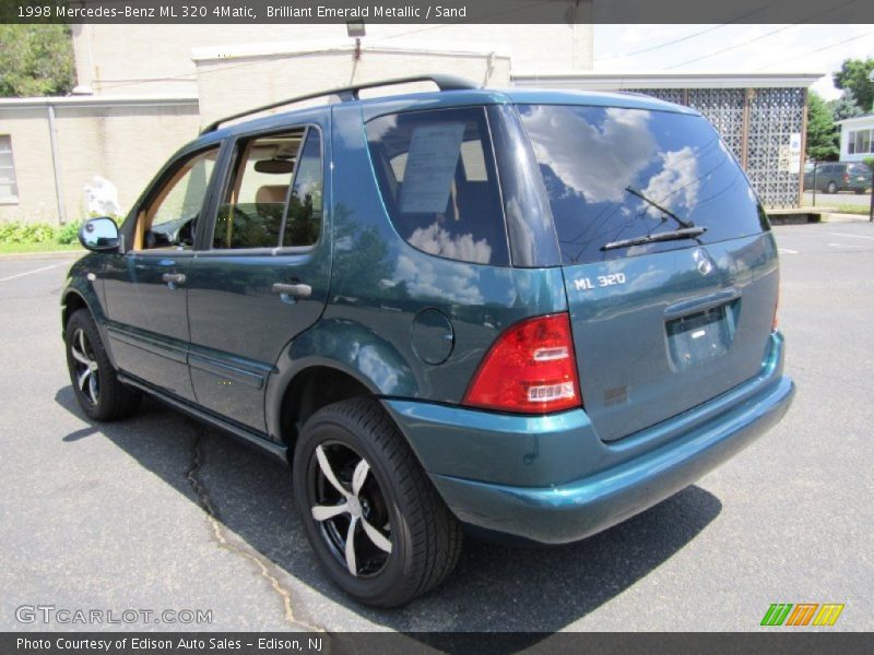 Brilliant Emerald Metallic / Sand 1998 Mercedes-Benz ML 320 4Matic