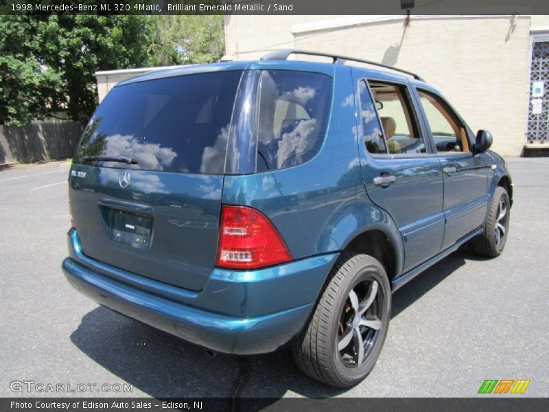 Brilliant Emerald Metallic / Sand 1998 Mercedes-Benz ML 320 4Matic