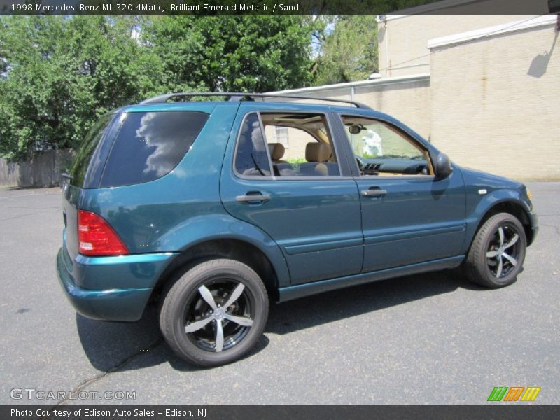 Brilliant Emerald Metallic / Sand 1998 Mercedes-Benz ML 320 4Matic