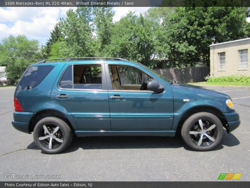 Brilliant Emerald Metallic / Sand 1998 Mercedes-Benz ML 320 4Matic