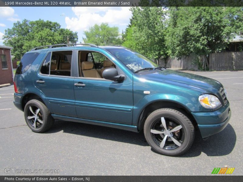 Brilliant Emerald Metallic / Sand 1998 Mercedes-Benz ML 320 4Matic