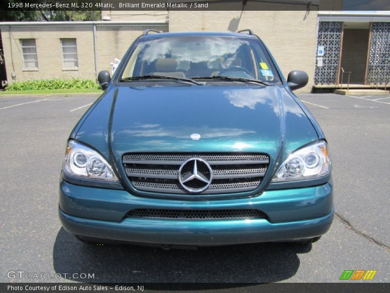 Brilliant Emerald Metallic / Sand 1998 Mercedes-Benz ML 320 4Matic