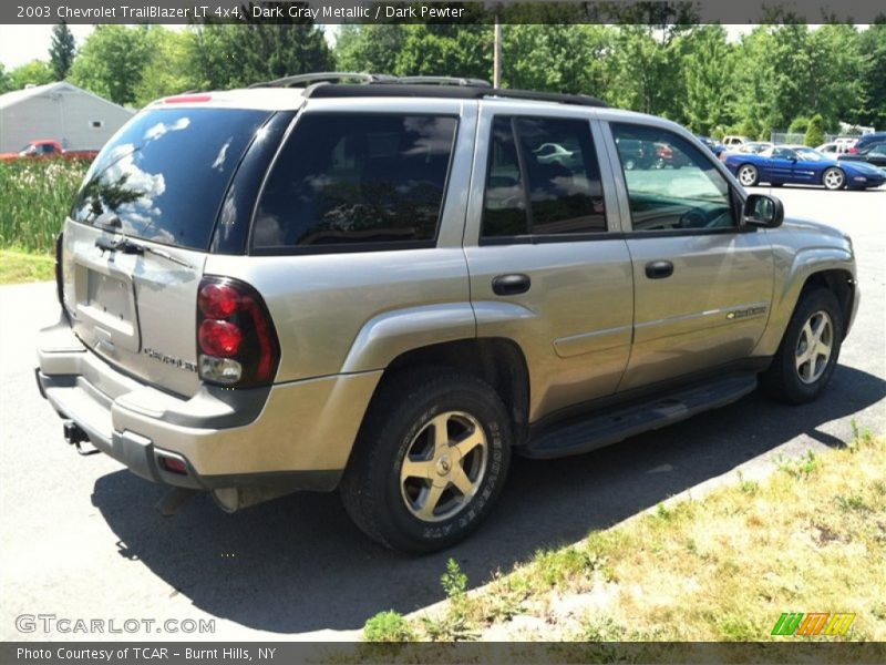 Dark Gray Metallic / Dark Pewter 2003 Chevrolet TrailBlazer LT 4x4