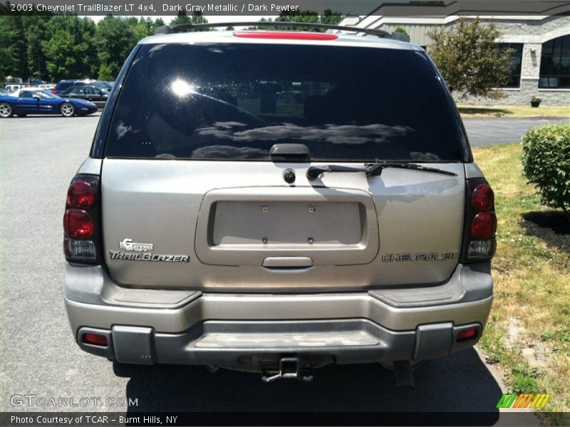 Dark Gray Metallic / Dark Pewter 2003 Chevrolet TrailBlazer LT 4x4