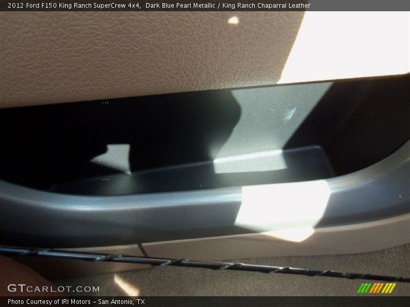 Dark Blue Pearl Metallic / King Ranch Chaparral Leather 2012 Ford F150 King Ranch SuperCrew 4x4