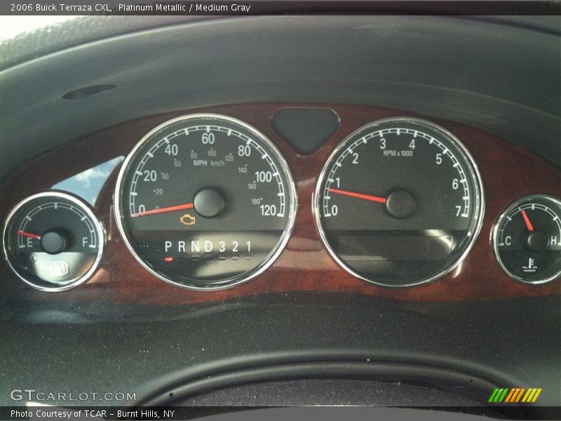 Platinum Metallic / Medium Gray 2006 Buick Terraza CXL