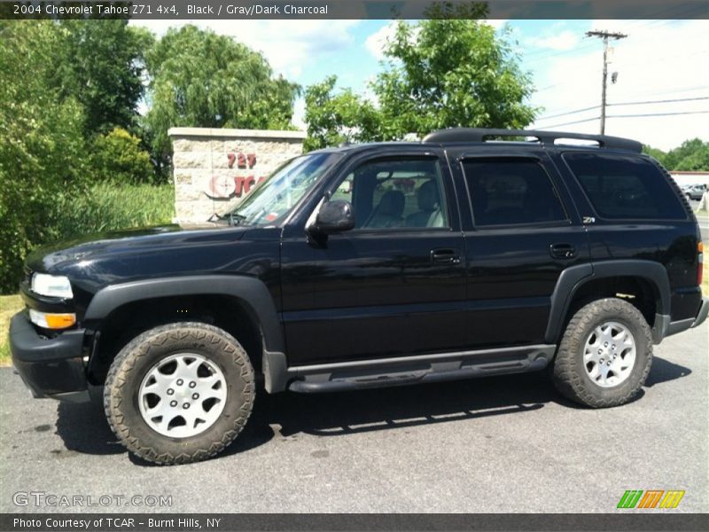 Black / Gray/Dark Charcoal 2004 Chevrolet Tahoe Z71 4x4
