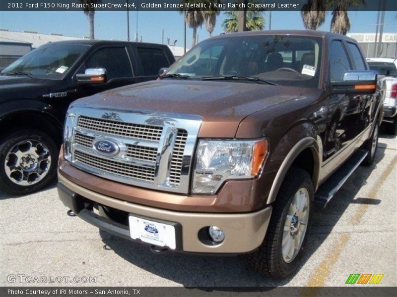 Golden Bronze Metallic / King Ranch Chaparral Leather 2012 Ford F150 King Ranch SuperCrew 4x4
