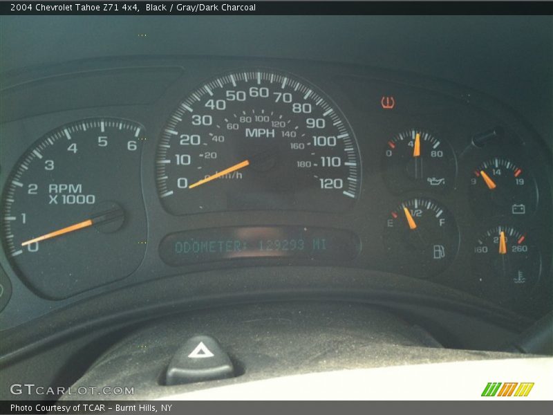 Black / Gray/Dark Charcoal 2004 Chevrolet Tahoe Z71 4x4