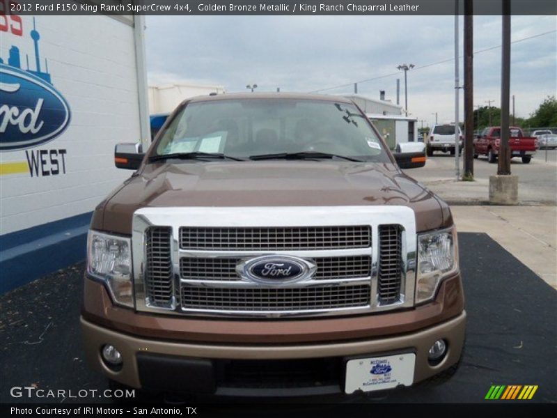 Golden Bronze Metallic / King Ranch Chaparral Leather 2012 Ford F150 King Ranch SuperCrew 4x4