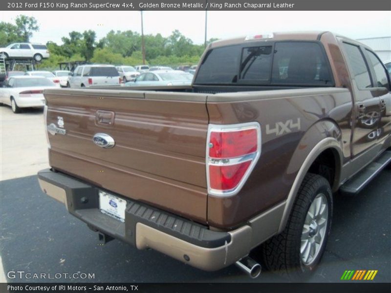 Golden Bronze Metallic / King Ranch Chaparral Leather 2012 Ford F150 King Ranch SuperCrew 4x4