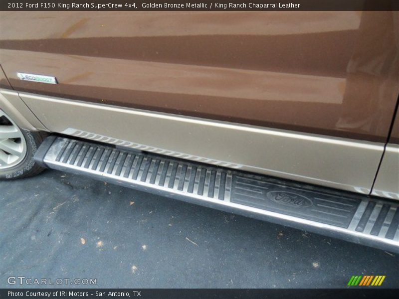 Golden Bronze Metallic / King Ranch Chaparral Leather 2012 Ford F150 King Ranch SuperCrew 4x4