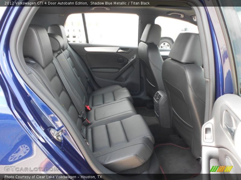 Shadow Blue Metallic / Titan Black 2012 Volkswagen GTI 4 Door Autobahn Edition