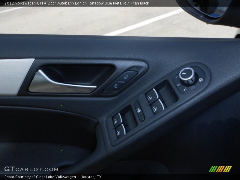 Shadow Blue Metallic / Titan Black 2012 Volkswagen GTI 4 Door Autobahn Edition