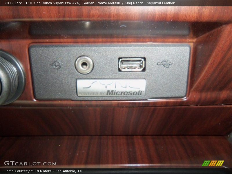 Golden Bronze Metallic / King Ranch Chaparral Leather 2012 Ford F150 King Ranch SuperCrew 4x4