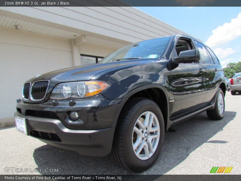 Jet Black / Black 2006 BMW X5 3.0i