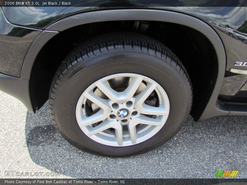 Jet Black / Black 2006 BMW X5 3.0i