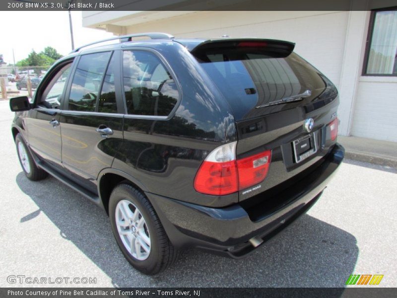 Jet Black / Black 2006 BMW X5 3.0i