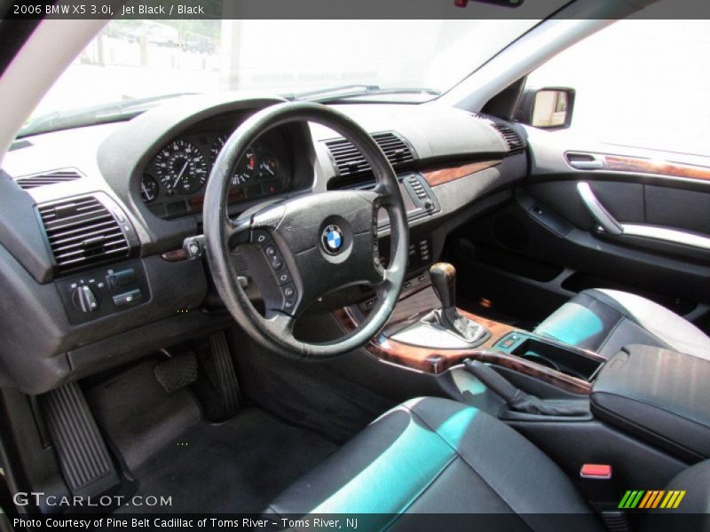 Jet Black / Black 2006 BMW X5 3.0i