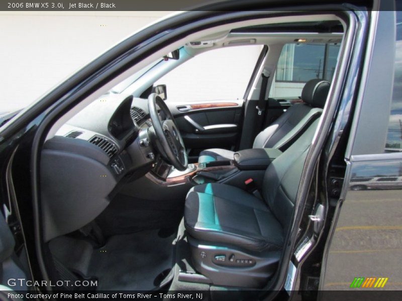 Jet Black / Black 2006 BMW X5 3.0i