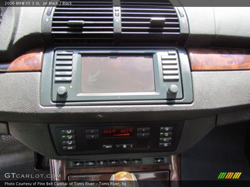 Jet Black / Black 2006 BMW X5 3.0i