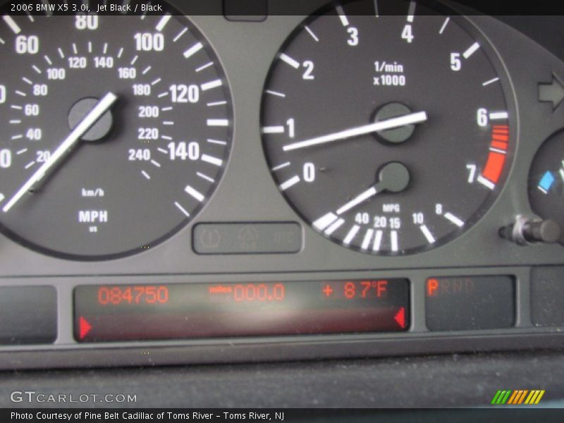 Jet Black / Black 2006 BMW X5 3.0i