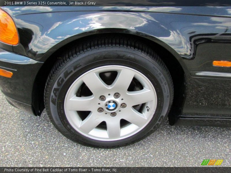Jet Black / Grey 2001 BMW 3 Series 325i Convertible