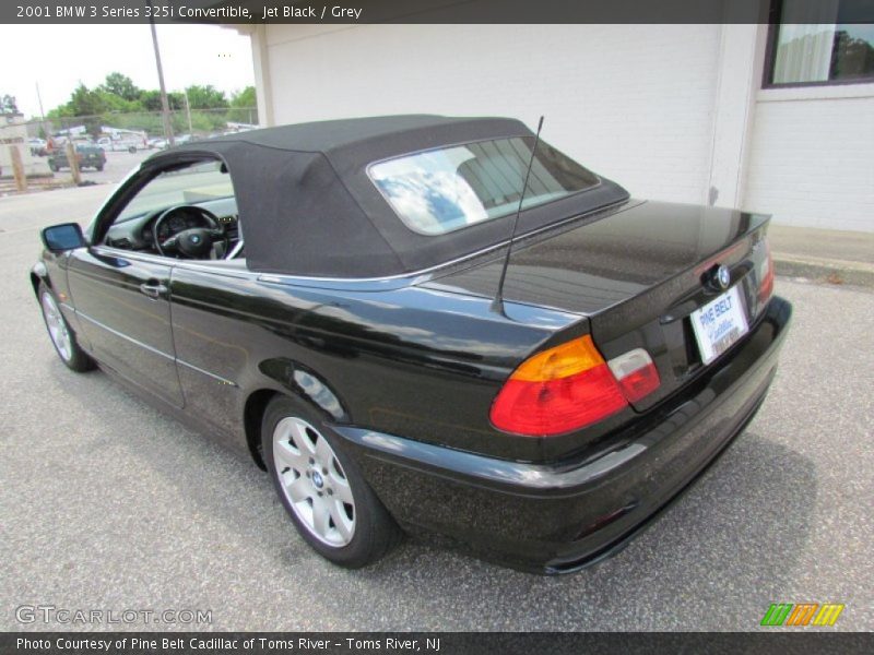 Jet Black / Grey 2001 BMW 3 Series 325i Convertible