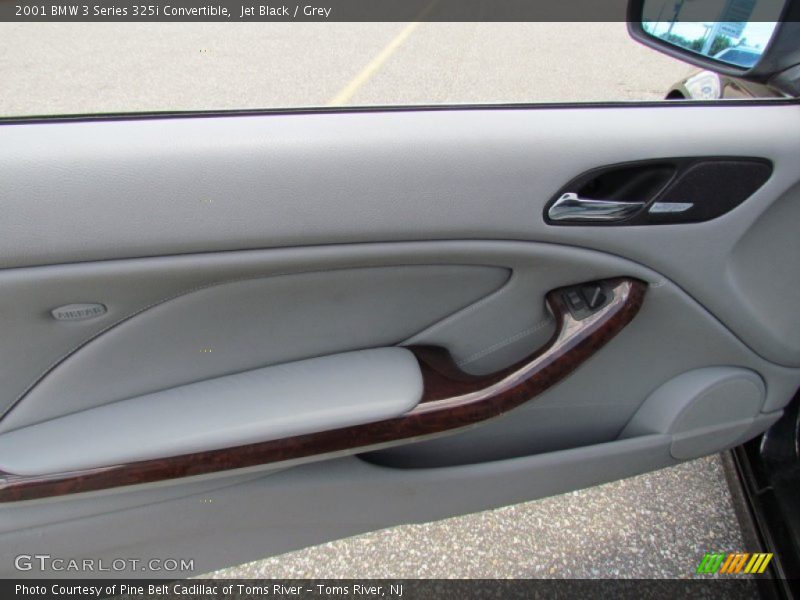 Jet Black / Grey 2001 BMW 3 Series 325i Convertible