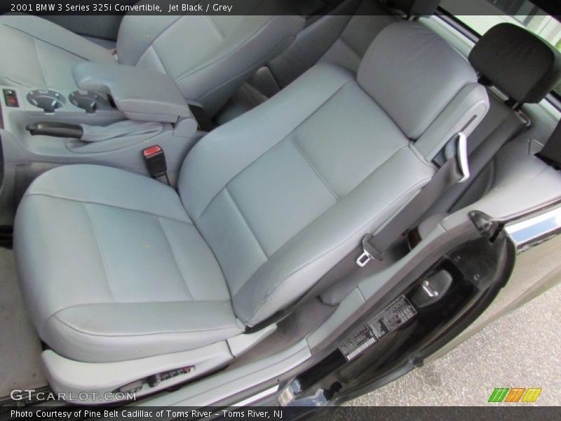 Jet Black / Grey 2001 BMW 3 Series 325i Convertible