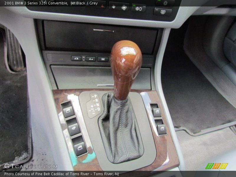 Jet Black / Grey 2001 BMW 3 Series 325i Convertible