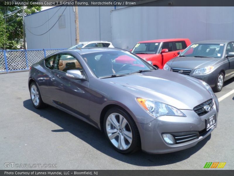 Nordschleife Gray / Brown 2010 Hyundai Genesis Coupe 3.8 Grand Touring