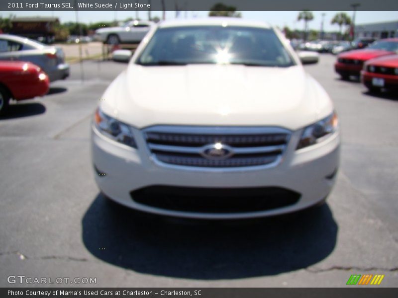 White Suede / Light Stone 2011 Ford Taurus SEL