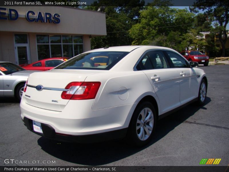 White Suede / Light Stone 2011 Ford Taurus SEL