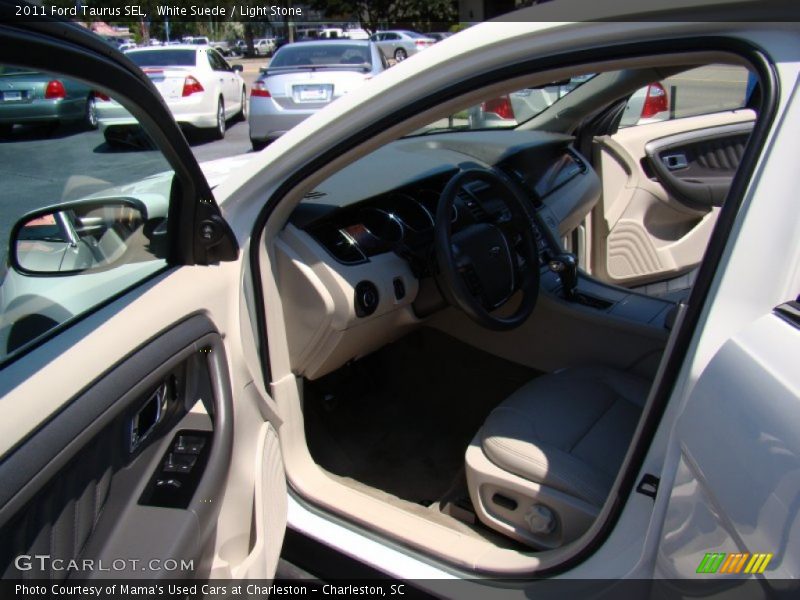 White Suede / Light Stone 2011 Ford Taurus SEL