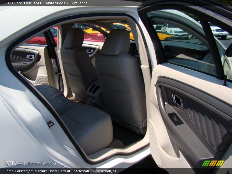 White Suede / Light Stone 2011 Ford Taurus SEL