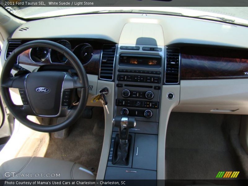 White Suede / Light Stone 2011 Ford Taurus SEL