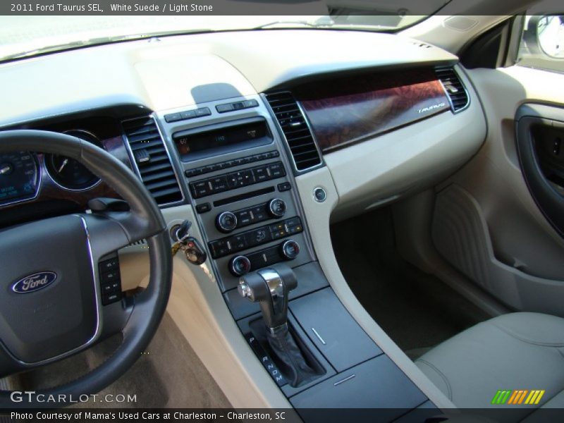 White Suede / Light Stone 2011 Ford Taurus SEL