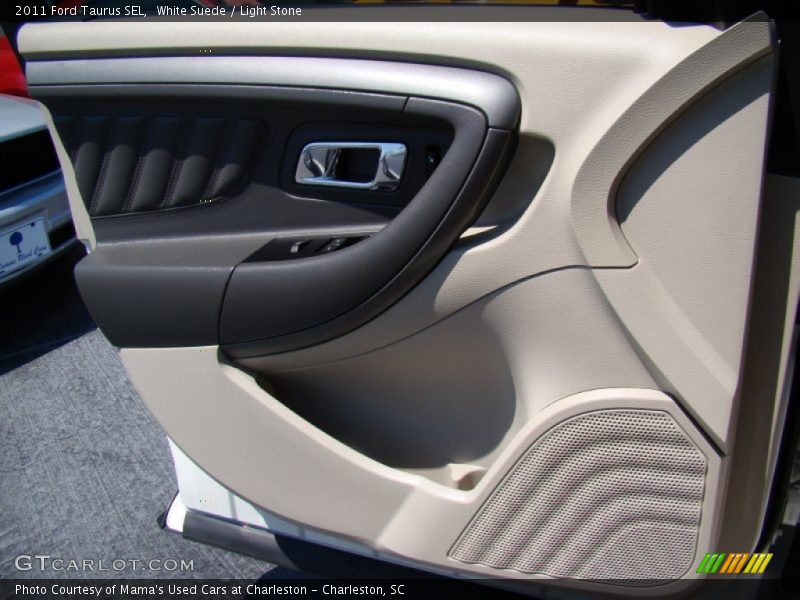 White Suede / Light Stone 2011 Ford Taurus SEL