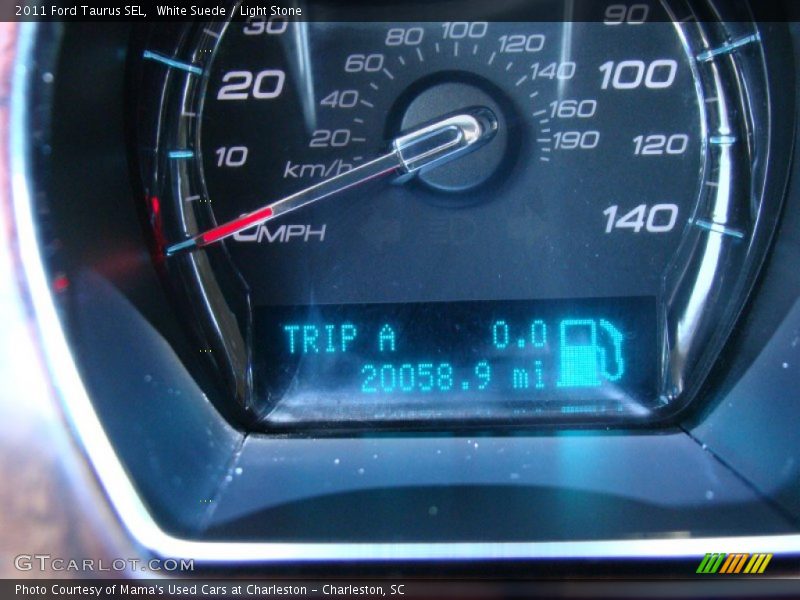 White Suede / Light Stone 2011 Ford Taurus SEL